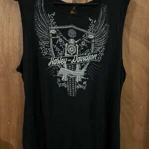 Harley Davidson Bling Tank top
